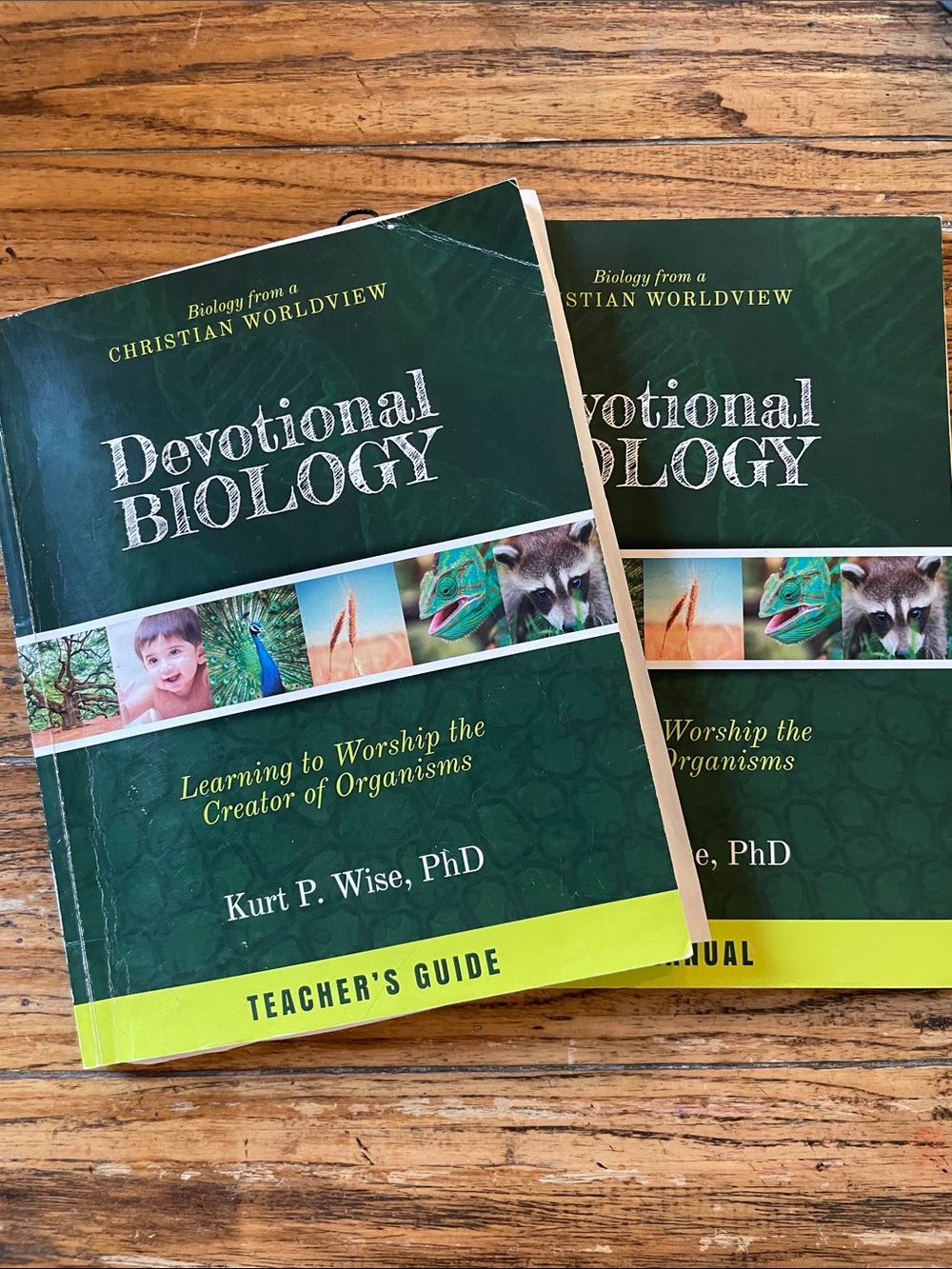 Compass Classroom Devotional Biology Teacher's Guide & Lab Manual Kurt Wise